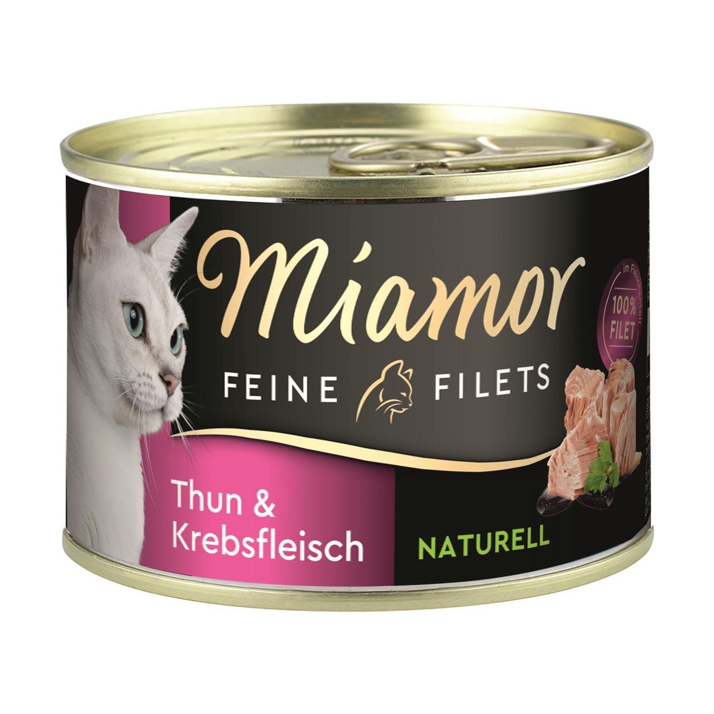 Miamor Feine Filets Naturelle Thunfisch & Krebsfleisch
